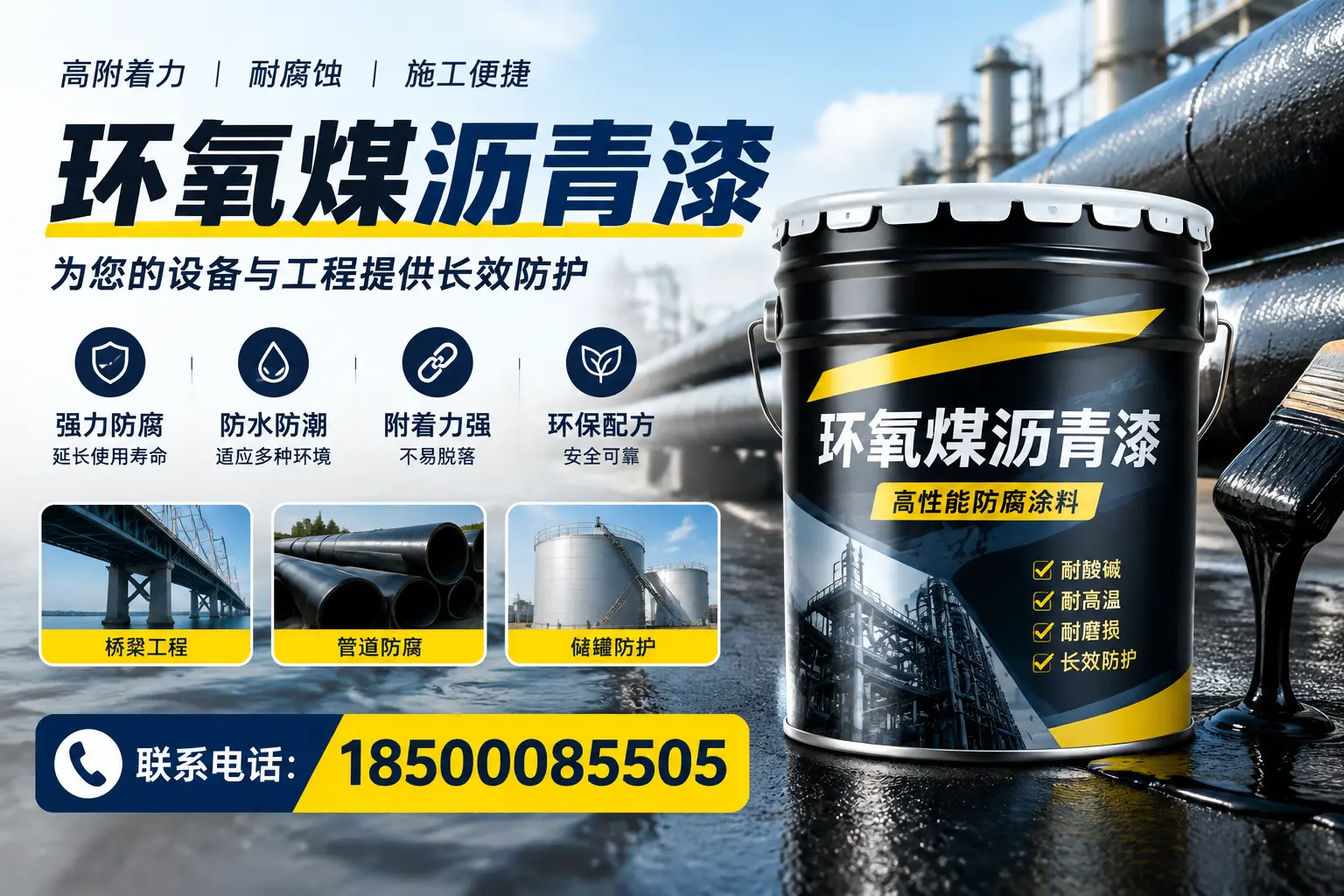 环氧煤沥青漆与其他涂料的对比分析,助力成都企业决策