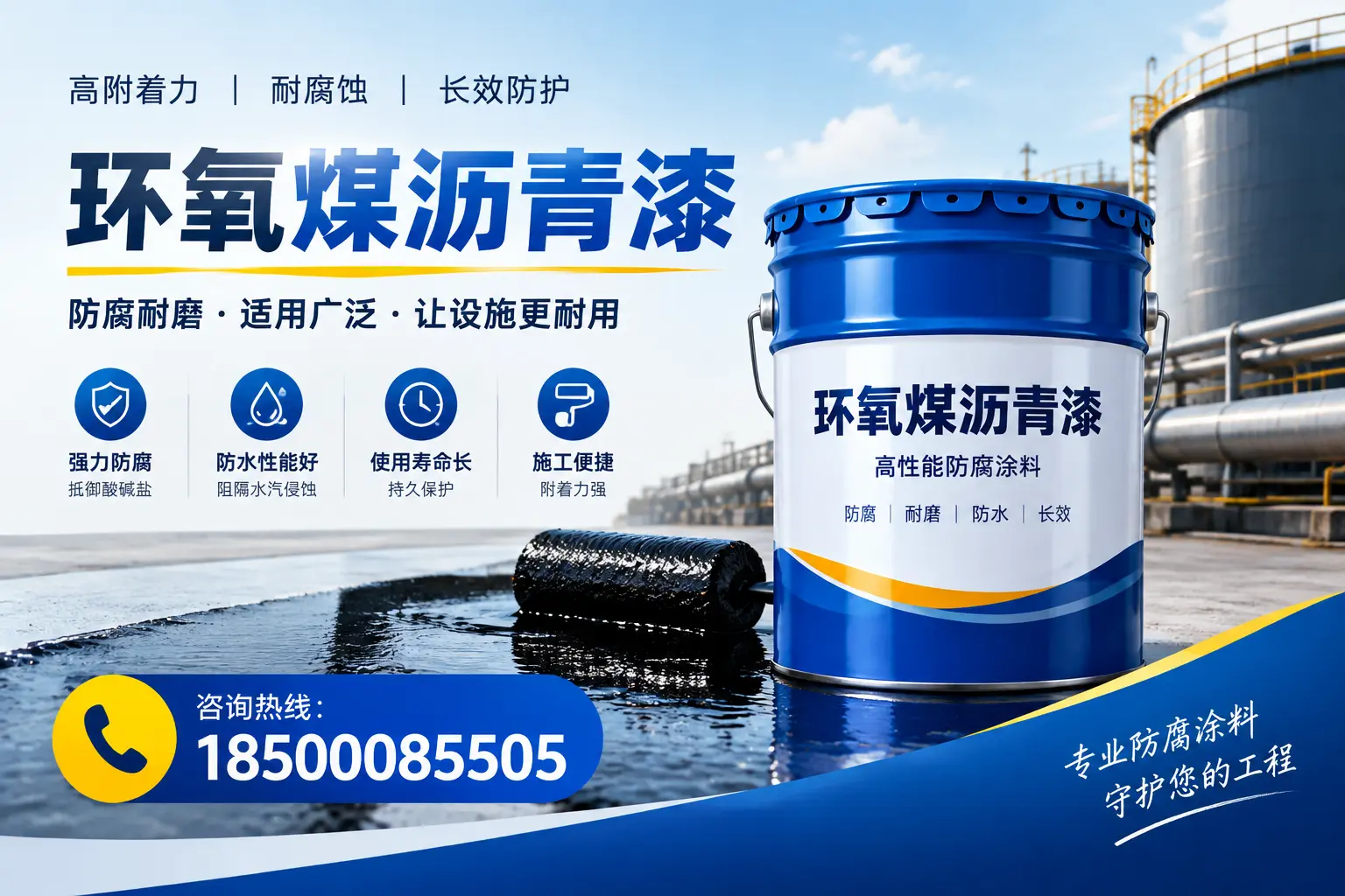 环氧煤沥青漆与其他涂料的对比分析，助力成都企业决策